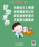 你有一份學(xué)生返校防疫指南，請(qǐng)收好！