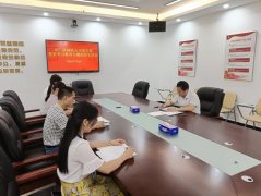 市廣清城軌公司黨支部開展黨史學(xué)習(xí)教育專題組