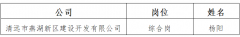 市德晟集團(tuán)2024年度公開招聘綜合崗（勞務(wù)派遣人員）擬錄用人員公示